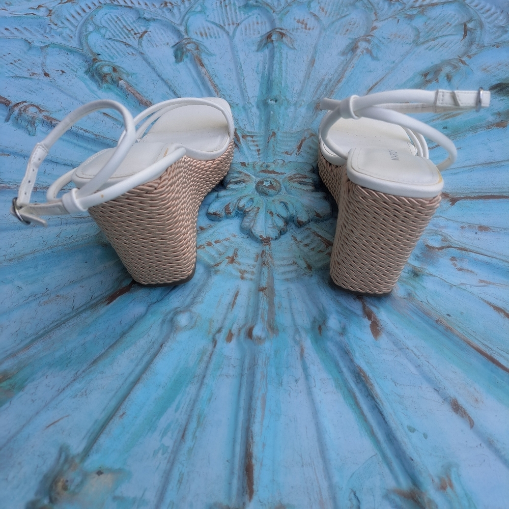 😃MARC FISHER ZEKI WEDGE SANDALS - Picture 3 of 11